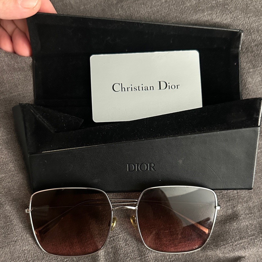 Dior sunglasses with Elegant Black Case